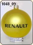 bombka z nadrukiem RENAULT